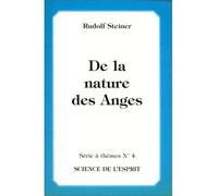 De La Nature Des Anges - Steiner - Anthroposophiques Romandes Eds - broché - Livre