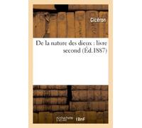 De la nature des dieux : livre second – Hachette Livre