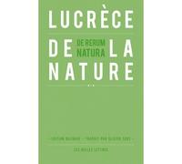 De la Nature Edition bilingue français / latin - Lucrèce - Belles Lettres - broché - Essai