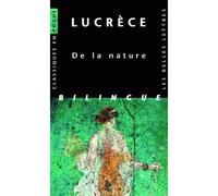 De la Nature Tome 1 - Lucrèce - Belles Lettres - Poche - Essai