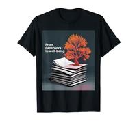 De la paperasse au Design d'arbre Bien-être T-Shirt