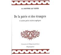 De la patrie et des étrangers