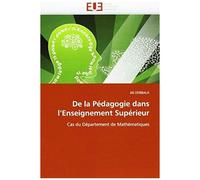 De La Pédagogie Dans L'enseignement Supérieur