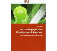 De La Pédagogie Dans L'enseignement Supérieur