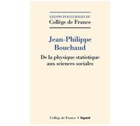 De La Physique Statistique Aux Sciences Sociales