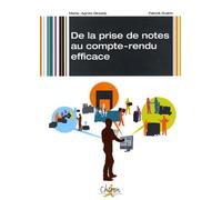 De la prise de note au compte-rendu efficace - Marie-Agnès Giraudy - Chiron - broché - Etude