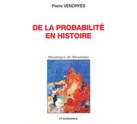 De la probabilite en histoire : l'exemple de l'expedition d'egypte