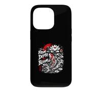 De la Profondeur à la Floraison Koi Fish Lotus Rising Coque pour iPhone 13 Pro