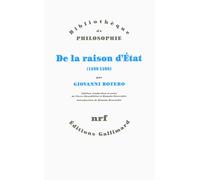 De la raison d'État: (1589-1598)