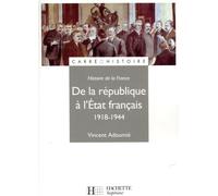 De la République à l'Etat français 1918-1944