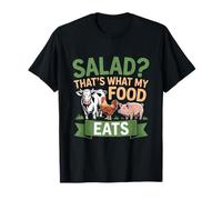 De la salade, c'est ce que ma nourriture mange, Carnivore Funny T-Shirt