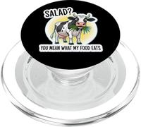 De la Salade ? Vous Voulez dire « Ce Que ma Nourriture Mange », Blague Amusante sur Le régime des Carnivores PopSockets PopGrip pour MagSafe