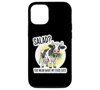 De la Salade ? Vous Voulez dire « Ce Que ma Nourriture Mange », Blague Amusante sur Le régime des Carnivores Coque pour iPhone 12/12 Pro