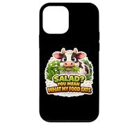 De la Salade ? Vous Voulez dire ce Que ma Nourriture Mange, drôle de Carnivore, diète, Vache Coque pour iPhone 12 Mini