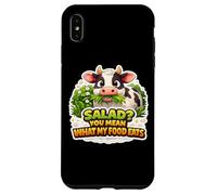 De la Salade ? Vous Voulez dire ce Que ma Nourriture Mange, drôle de Carnivore, diète, Vache Coque pour iPhone XS Max