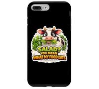 De la Salade ? Vous Voulez dire ce Que ma Nourriture Mange, drôle de Carnivore, diète, Vache Coque pour iPhone 7 Plus/8 Plus