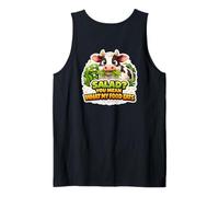 De la Salade ? Vous Voulez dire ce Que ma Nourriture Mange, drôle de Carnivore, diète, Vache Débardeur