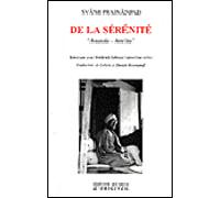 De la sérénité Ananda - Amrita - Svami Prajnanpad - L'originel Accarias - broché - Essai