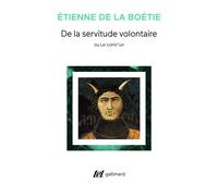 Étienne De La Boétie-De la servitude volontaire ou Contr'un-Mémoire touchant l'édit de janvier 1562