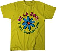 De La Soul 3 Feet High and Rising Promo T-Shirt Hip-Hop Native Tongu Yellow XL
