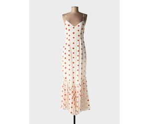 de la vali robes femme de couleur orange 40
