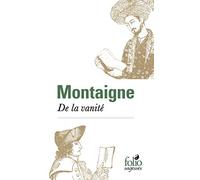 De la vanité