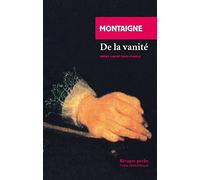 De la vanité