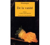 De la vanité