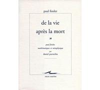 De la Vie après la mort Mathématiques et métaphysique - Paul Finsler - Encre Marine - broché - Livre