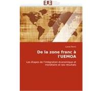 De la zone franc à l'UEMOA Perini, Lionel (Auteur)