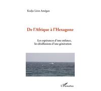 De l'Afrique à l'hexagone Les espérances d'une enfance, les désillusions d'une génération - Kodjo Léon Amegan - L'harmattan - broché - Essai