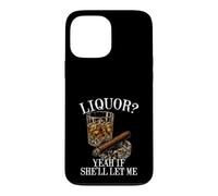 De l'alcool, Oui, si Elle me Laisse du Whisky, C'est drôle Coque pour iPhone 13 Pro Max
