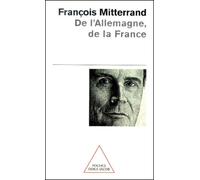 De L'allemagne, De La France