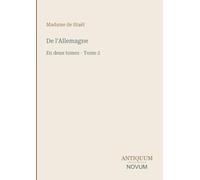 De l'Allemagne: En deux tomes - Tome 2