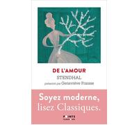 De l'amour - Stendhal - Points - Poche - Roman
