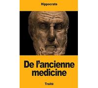 De l'ancienne médecine