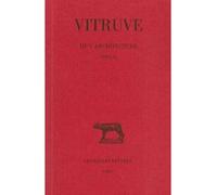 De l'Architecture. Livre IX - Vitruve - Belles Lettres - broché - Etude