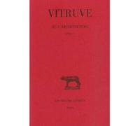 De l'Architecture. Livre V - Vitruve - Belles Lettres - broché - Essai
