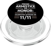 De l'armistice à l'honneur célébrant la Journée des anciens combattants PopSockets PopGrip pour MagSafe