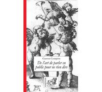 De l'art de parler en public pour ne rien dire - Gaston Compère - Samsa - broché - Essai