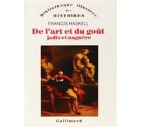 De l'art et du goût: Jadis et naguère – Gallimard