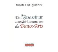 De l'Assassinat considéré comme un des Beaux-Arts