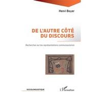 De l'autre coté du discours Henri Boyer (Auteur)