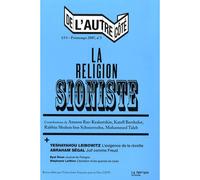 De l'autre côté La religion sioniste - Collectif - La Fabrique Eds - broché - Revue