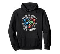 De l'azote à Mon Carbone Science Love Chemistry Sweat à Capuche