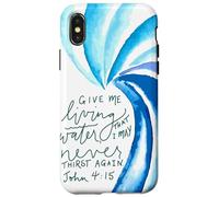 De l'eau vive pour Que Je n'aie Plus jamais Soif (Jean 4, 15) Coque pour iPhone X/XS