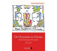 De l'économie en Europe