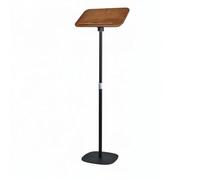de Lecture Réglable Support Livre Présentoir Tablette Lutrin Structure Bois et Acier Réglage Hauteur Assis et Debout, style to 1