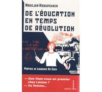 De l'éducation en temps de révolution