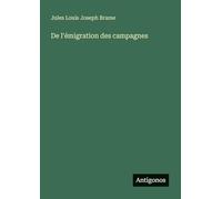 De l'émigration des campagnes